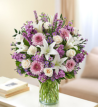 Ultimate Elegance - Lavender and White