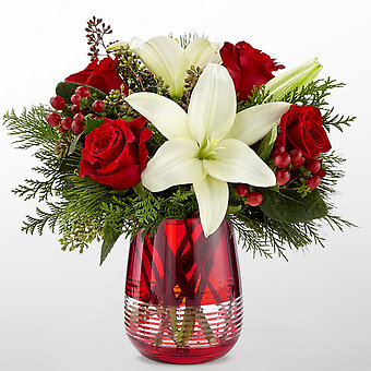 The Festive Holiday&trade; Bouquet by Vera Wang