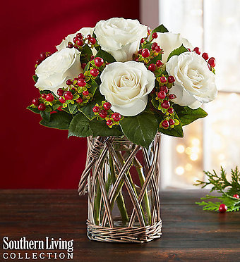 Happy Holiday Bouquet by Southern Living&reg;
