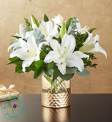Classic Lily Bouquet by Real Simple&reg;