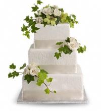 Roses and Ivy Cake Decoration