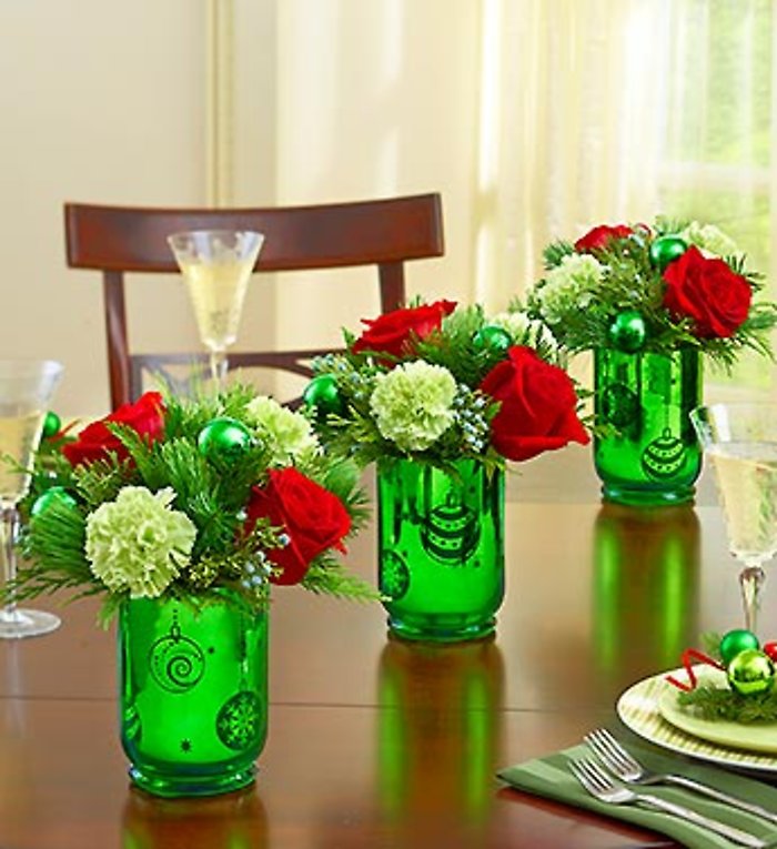 Christmas Trio Centerpiece