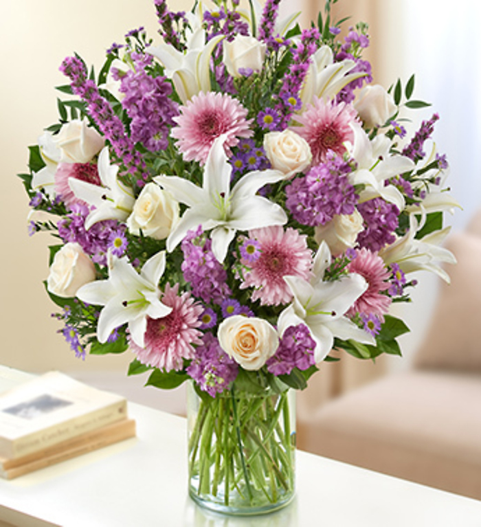 Ultimate Elegance - Lavender and White