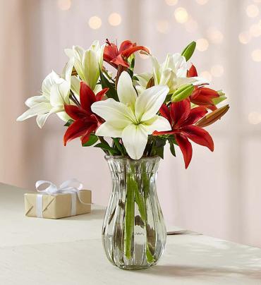 Holiday Lily Bouquet