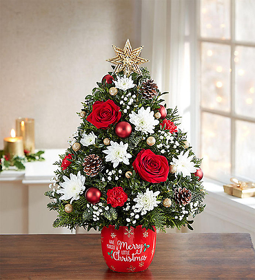 Merry Little Christmas&trade; Holiday Flower Tree&reg;